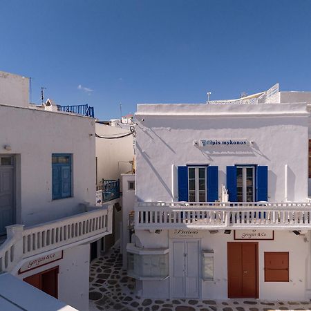 Elpis Mykonos Apartments - Mykonos Town Delos Port Экстерьер фото