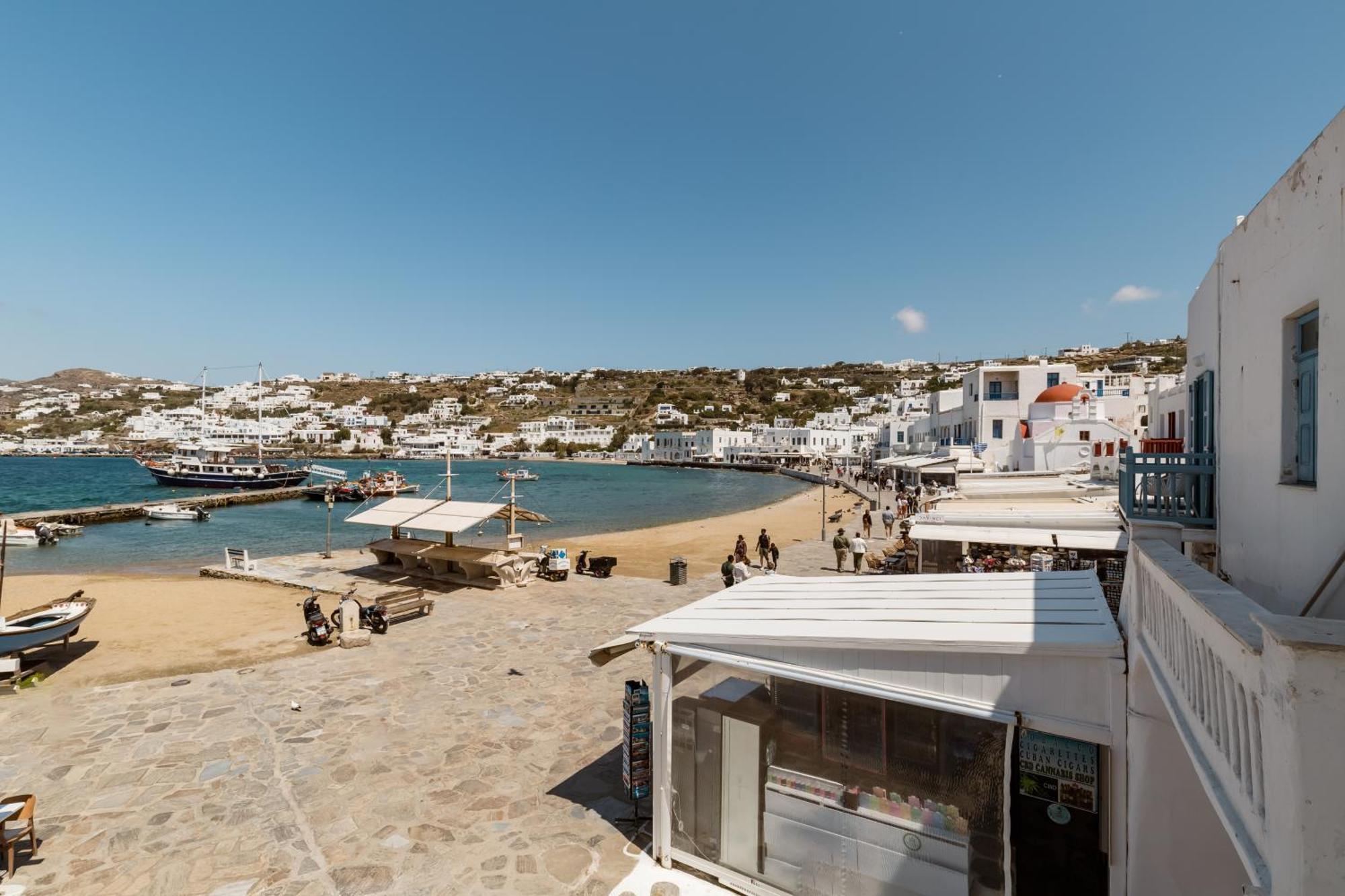 Elpis Mykonos Apartments - Mykonos Town Delos Port Экстерьер фото