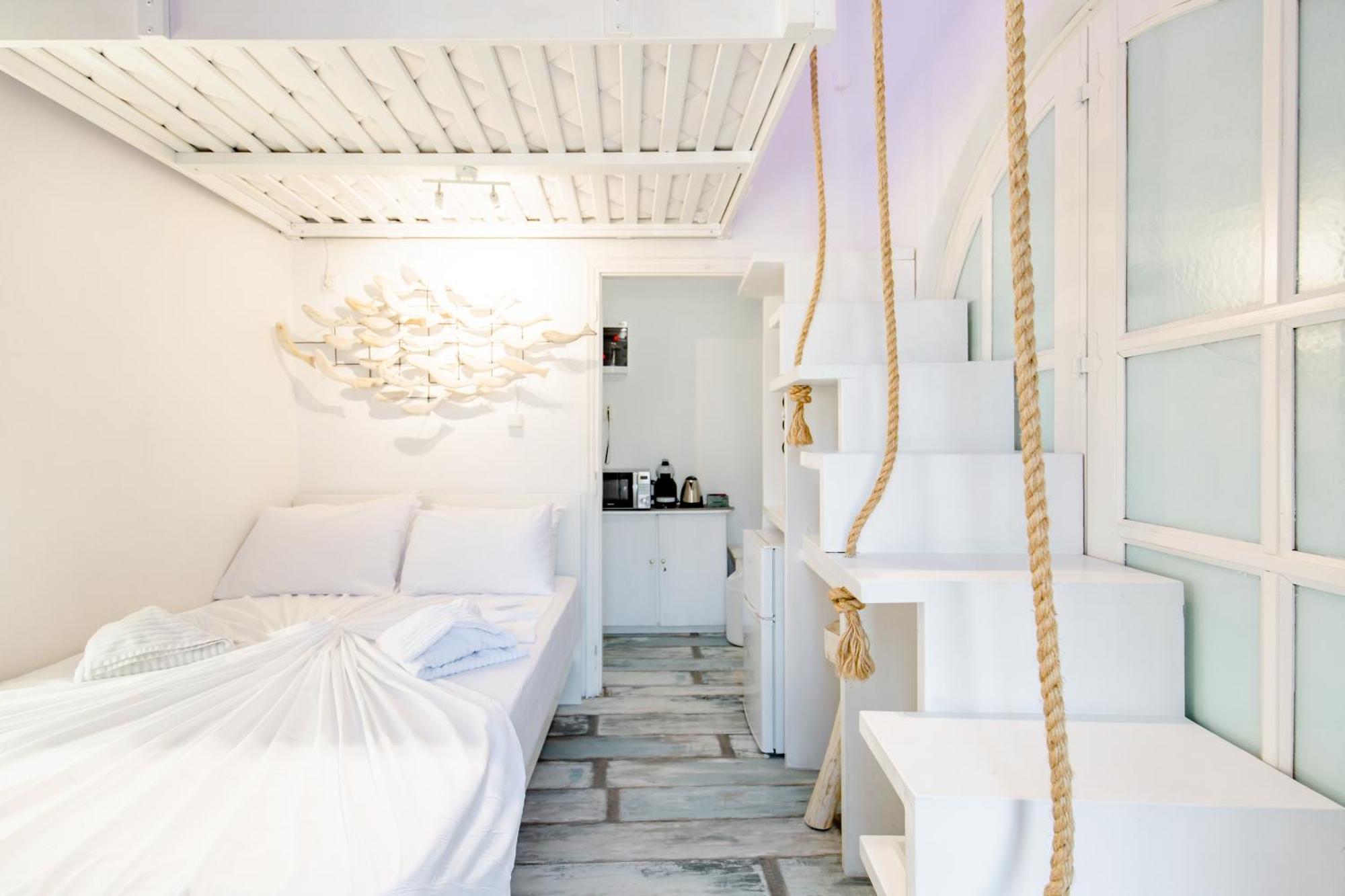 Elpis Mykonos Apartments - Mykonos Town Delos Port Экстерьер фото