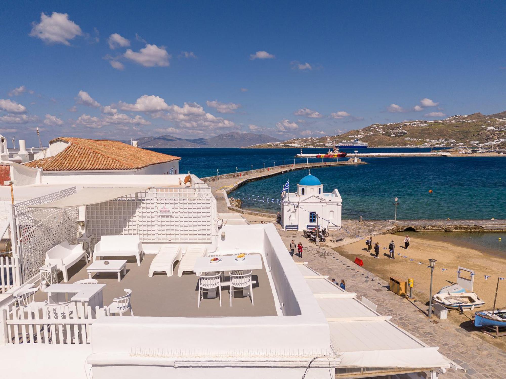 Elpis Mykonos Apartments - Mykonos Town Delos Port Экстерьер фото