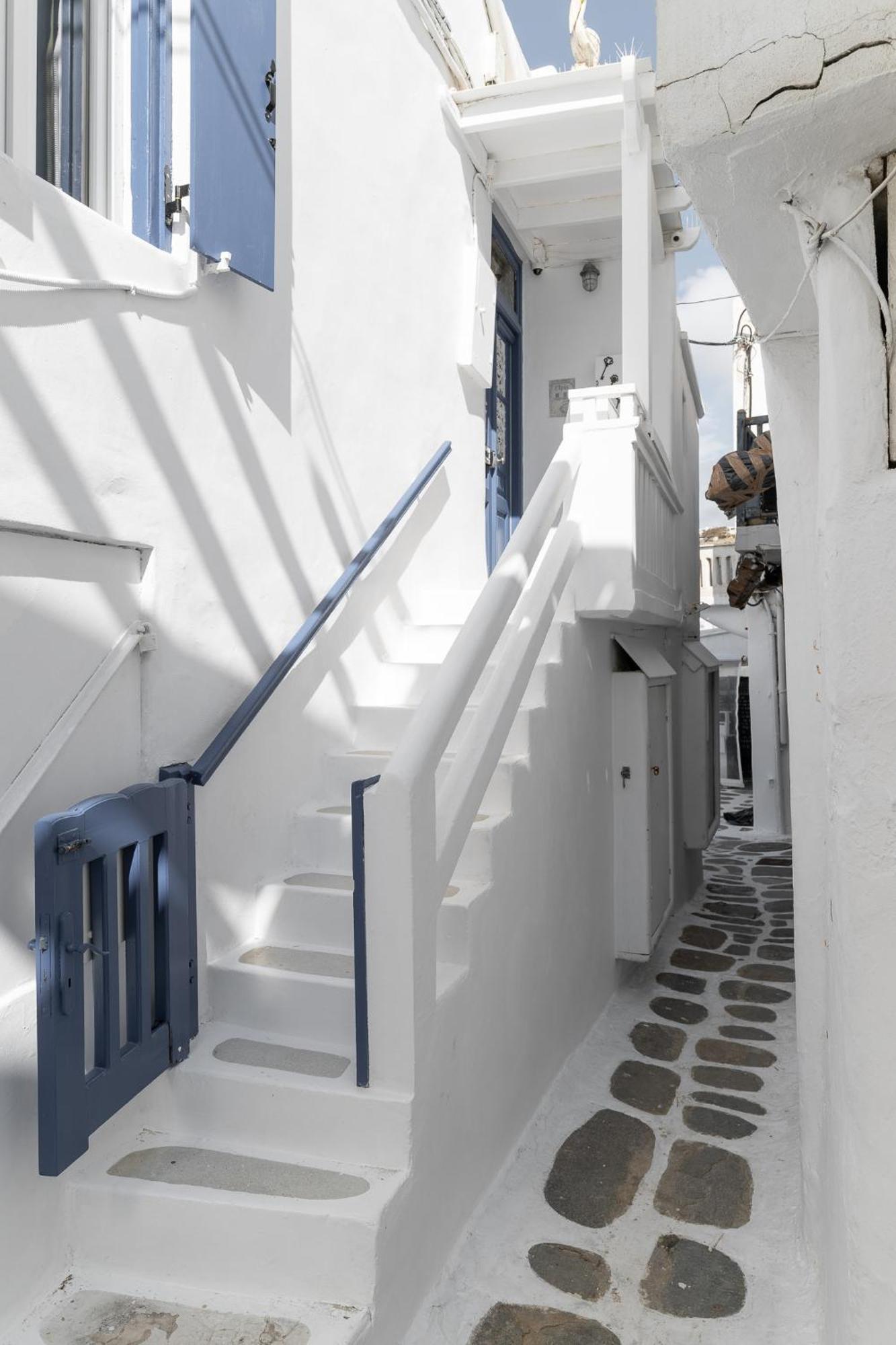 Elpis Mykonos Apartments - Mykonos Town Delos Port Экстерьер фото
